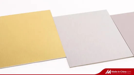 Fireproof Decoration ACP Sheet Aluminum Composite Panel with Wood Grain