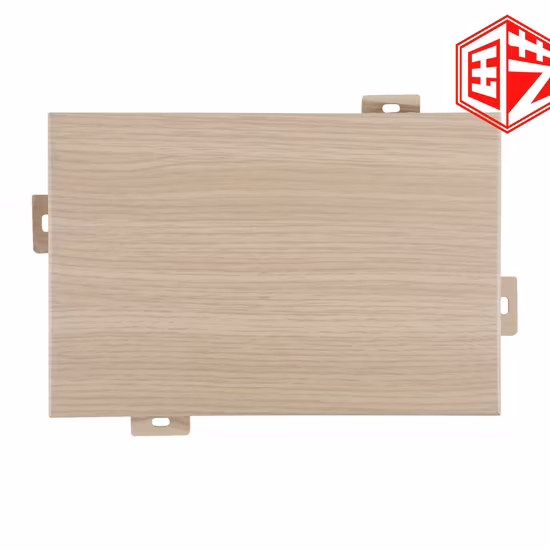 Aluminum Building Material Facade Wood Wall Cladding Metal Perforated Curtain System Composite Wall Panel
